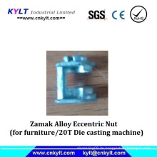 Zamak Alloy Metall Exzentermutter für Bürotisch (Druckguss)